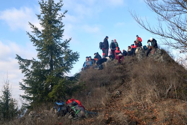 Csapatunk a Zaszpas teton foto Dosa Laszlo