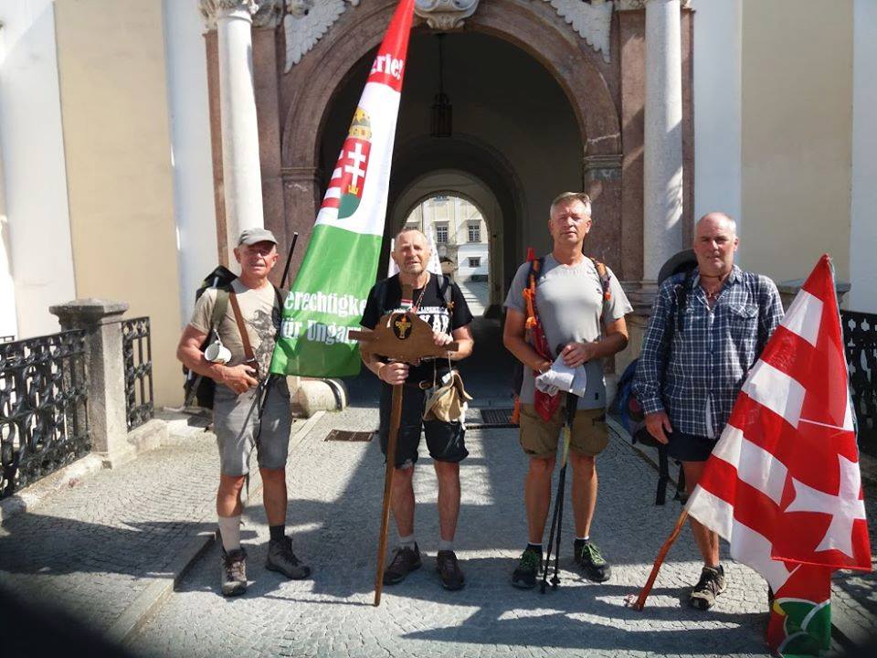 Szoke Zoltan Trianon menet