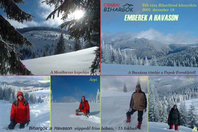 Téli túra Biharfüred környékén