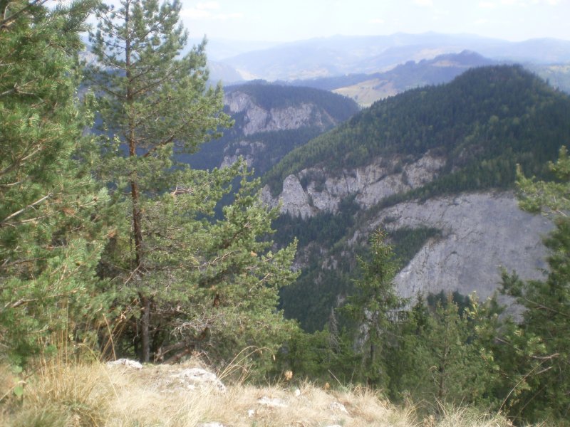 Kis-Cohárd - kilátás a szoros felé