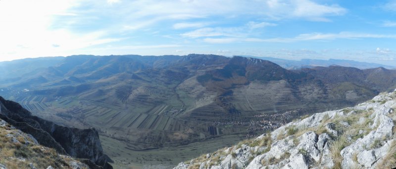 Székelykői látkép.