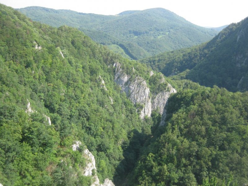 Vargyas szurdoka a Csudálókőről