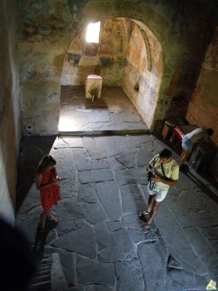 Az egyik legrégebbi román templom belseje, 1260 körüli