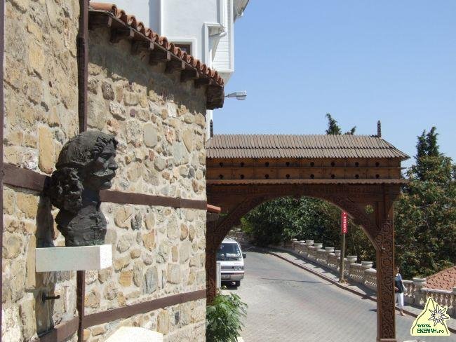 A Rákóczi múzeum bejárata