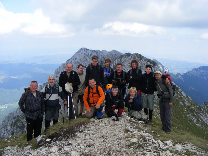 Csapatunk a Pásztor-csúcson