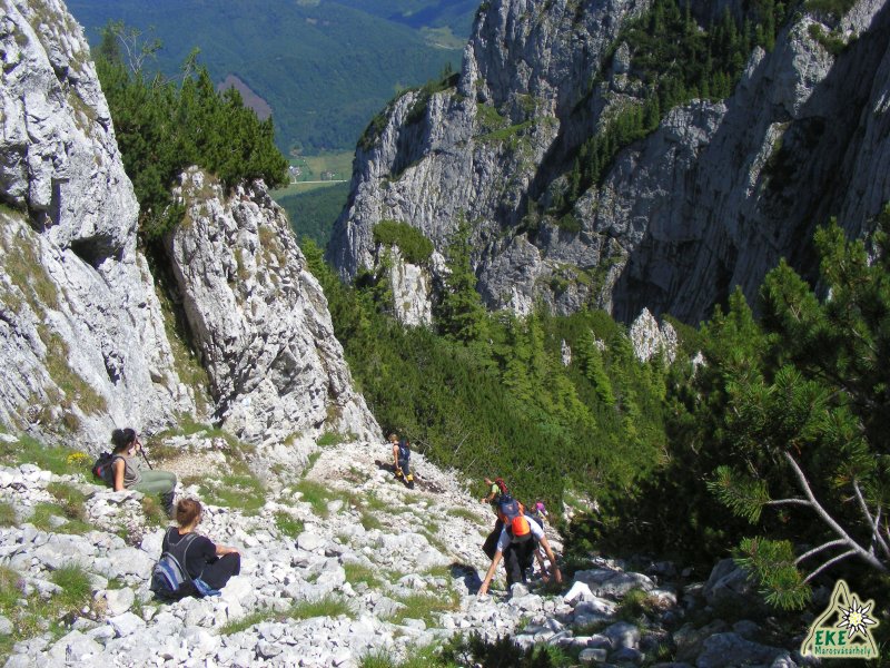 Kimászás a Zergék párkányáról