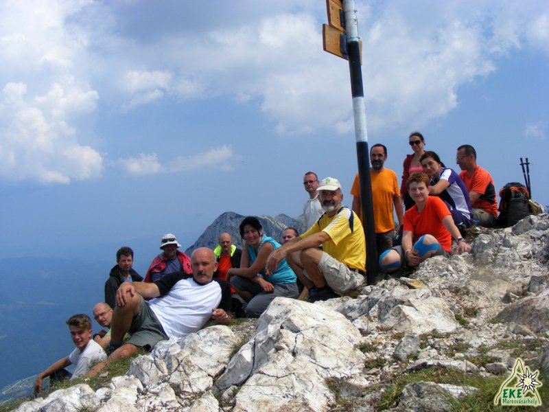 Csúcsfotó a Pásztor-csúcson