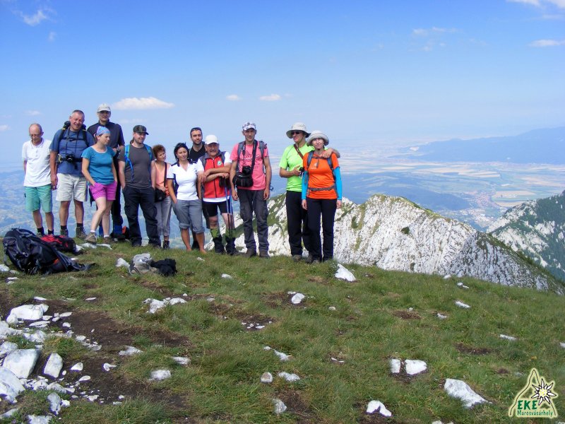 Csapatunk a Hegyes-csúcson