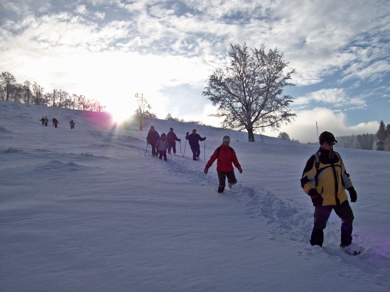 Lefele a Funtinel mezőről
