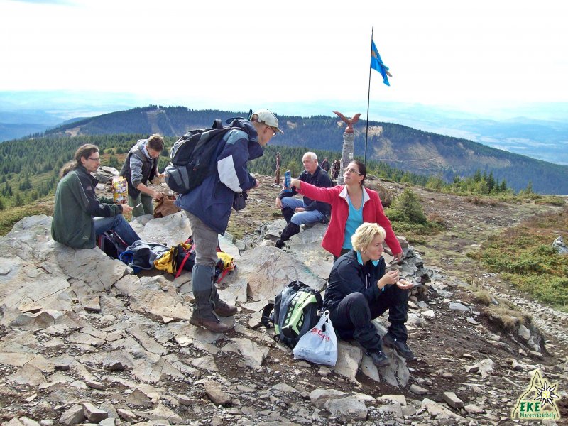 A Madarasi csúcson (1801 m)