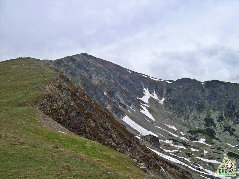 A Ieșul csücs felé a Ghereșu nyeregből