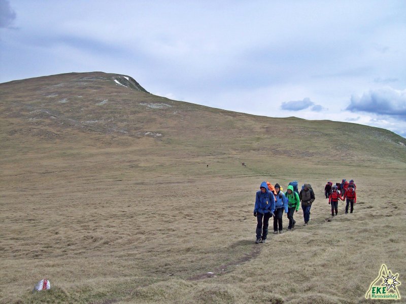 Ereszkedés a Pleșcoaia-ról