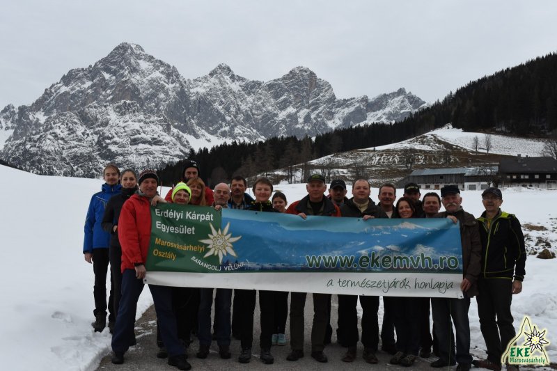 Vásárhelyiek a Dachstein lábánál