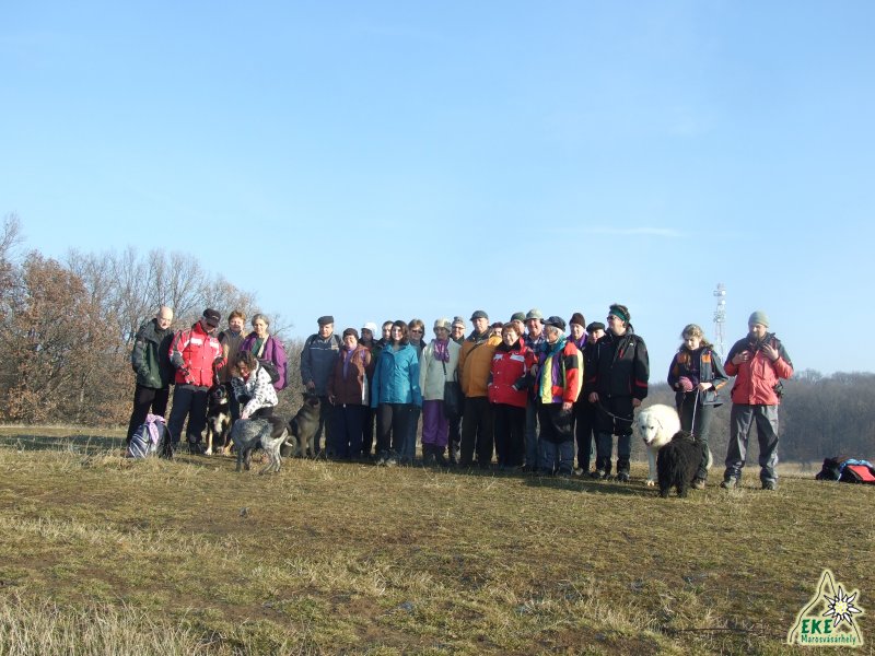 Csoportkép kutyákkal