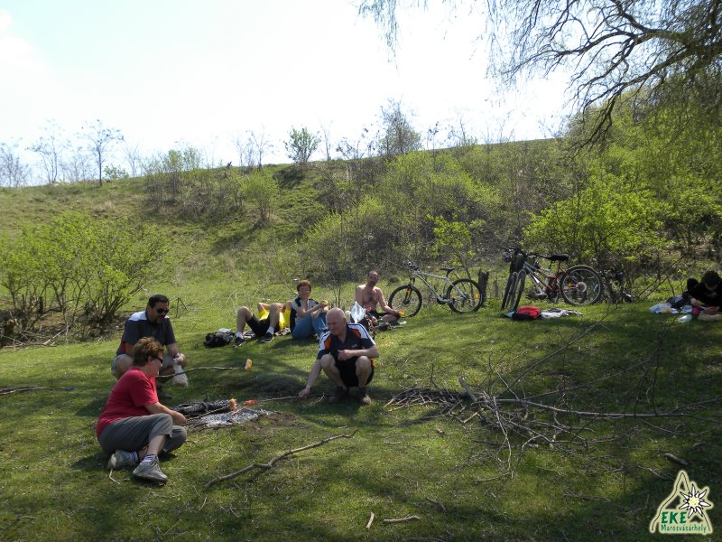 A jólmegerdémelt pihenő