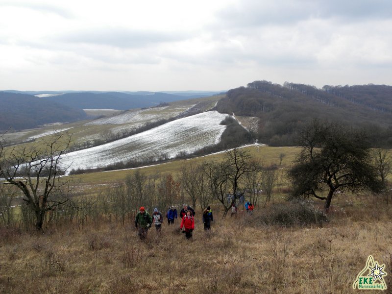 Kilátás az Őrvárról.