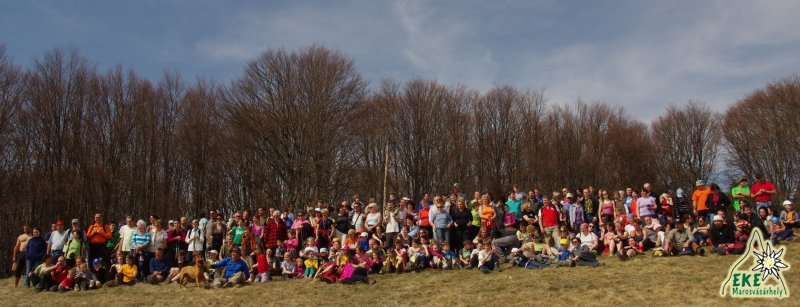 Tavaszleső túra, nagycsapat