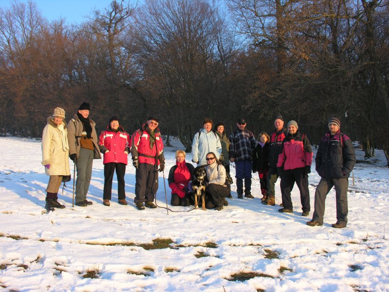 Kijózanító túrán