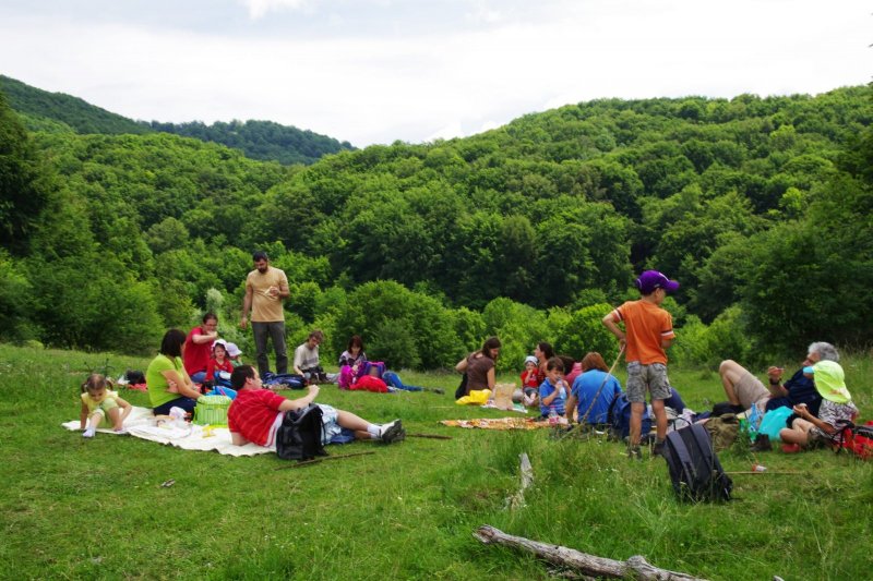 Kölyök-túra, lazulás