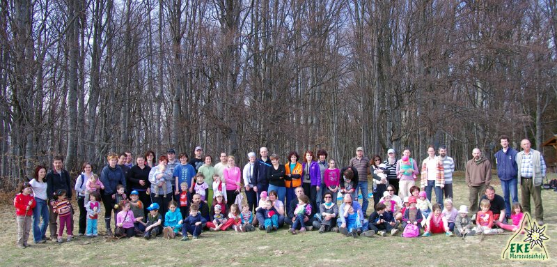 Tavaszleső túra, kölyök-csapat