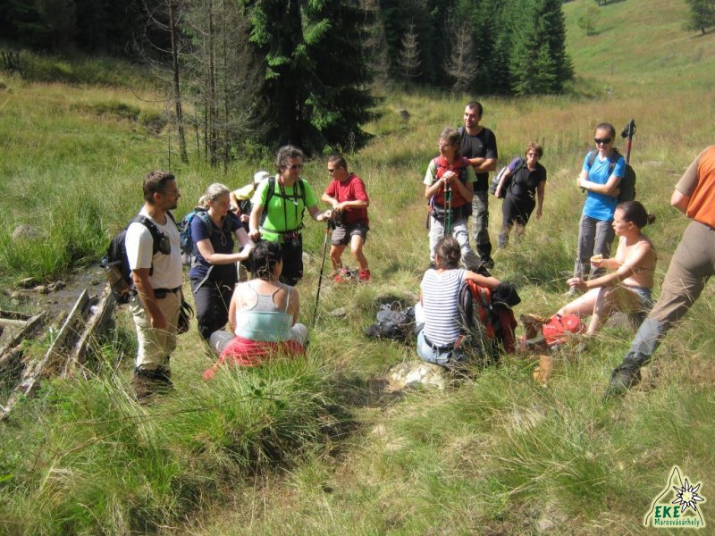 Pihenő a Visa forrásánál