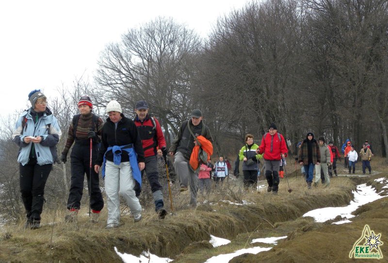 Évadnyitó EKE túra 2015, menet